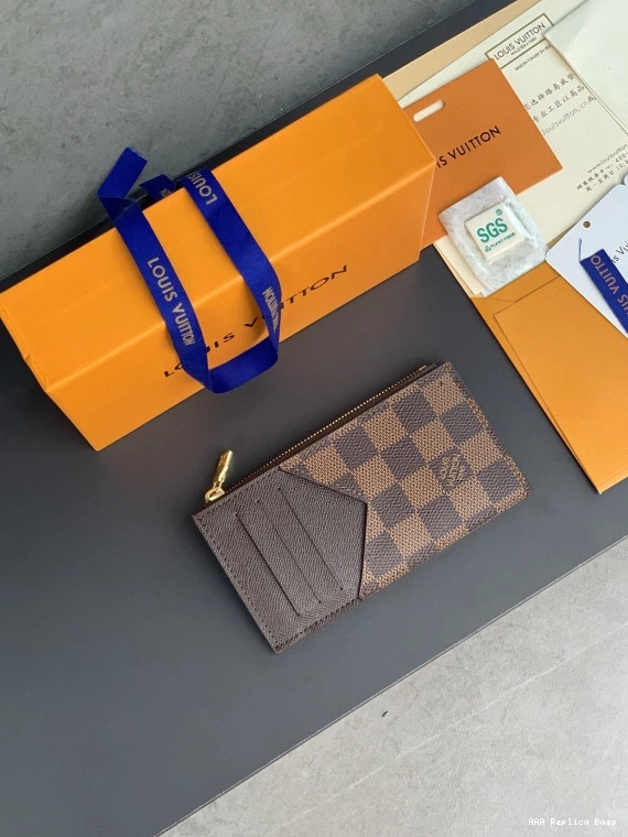 Aaa replica bags LOUIS HOLDER COIN VUITTON CARD 0730